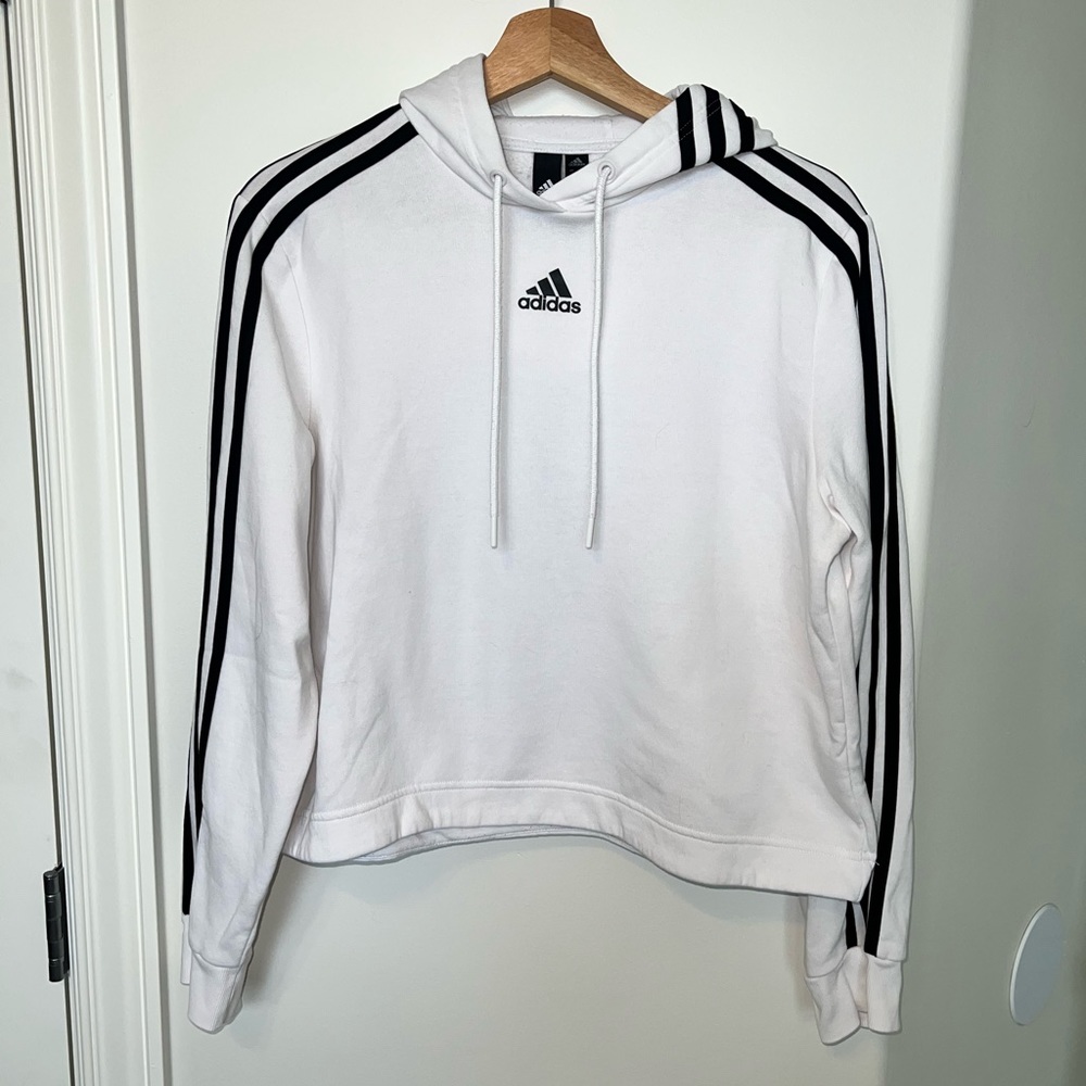 Adidas Cropped Hoodie